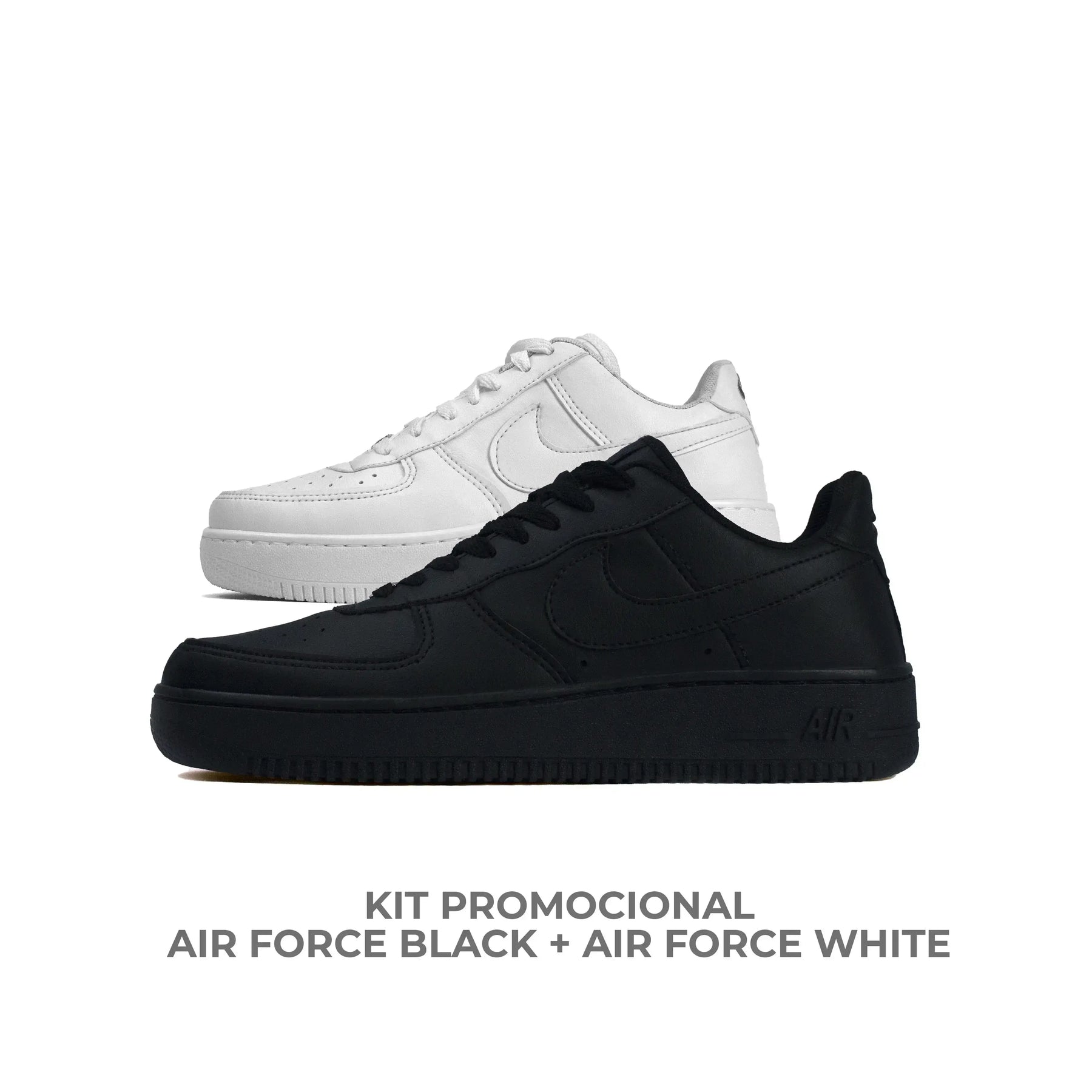 Kit Air Force Preto + Air Force Branco²